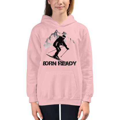 Youth Born Ready Ski Hoodie