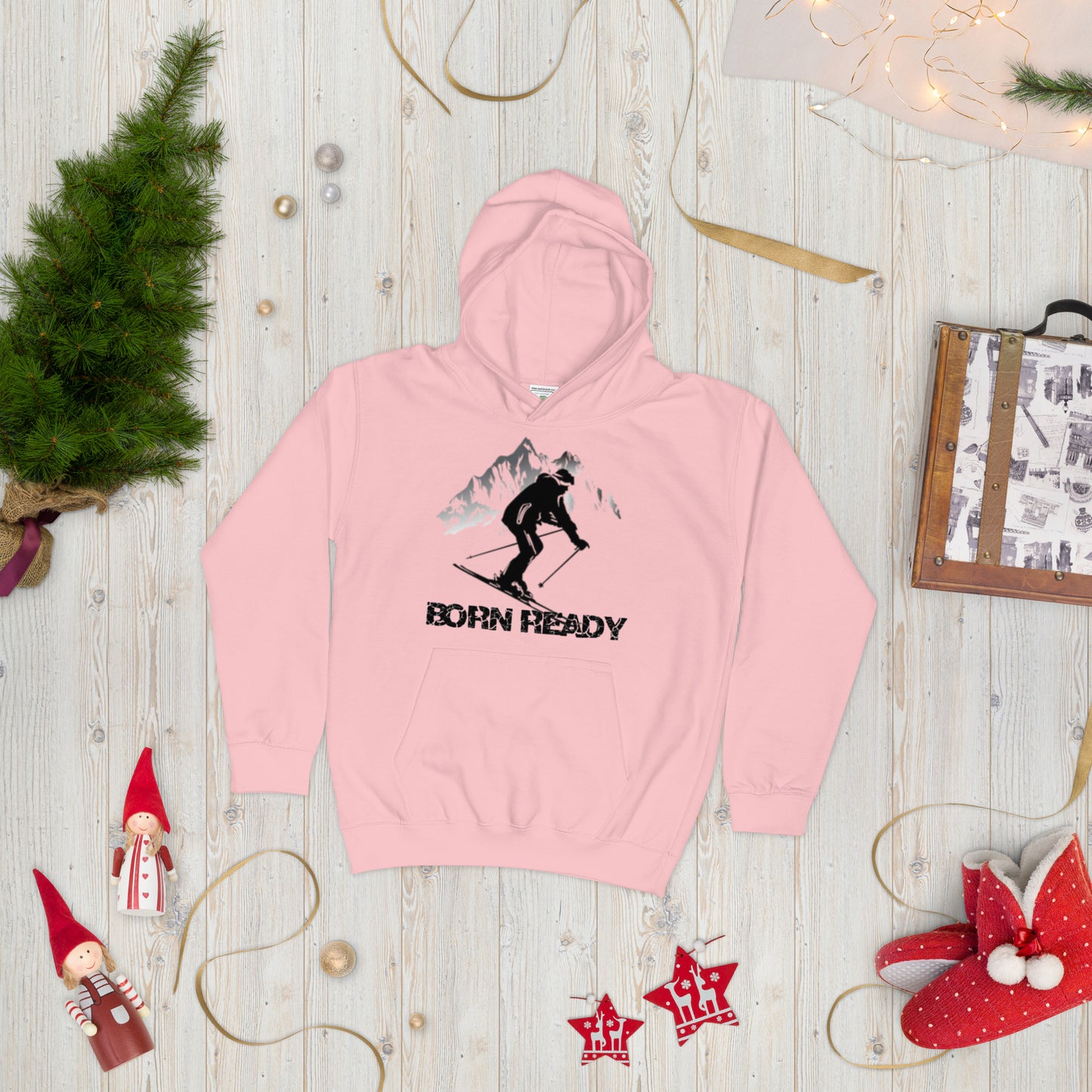 Youth Born Ready Ski Hoodie