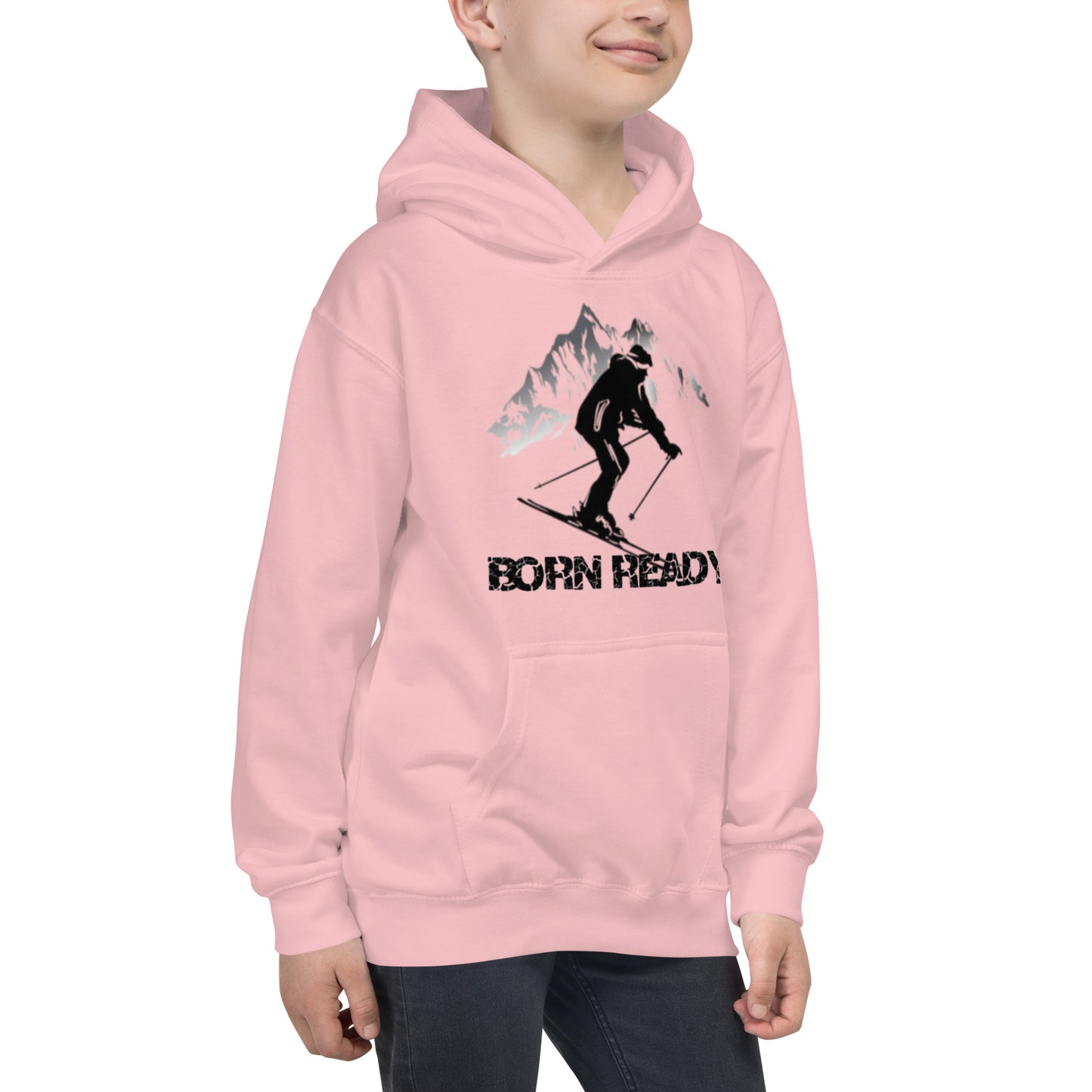 Youth Born Ready Ski Hoodie