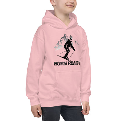 Youth Born Ready Ski Hoodie