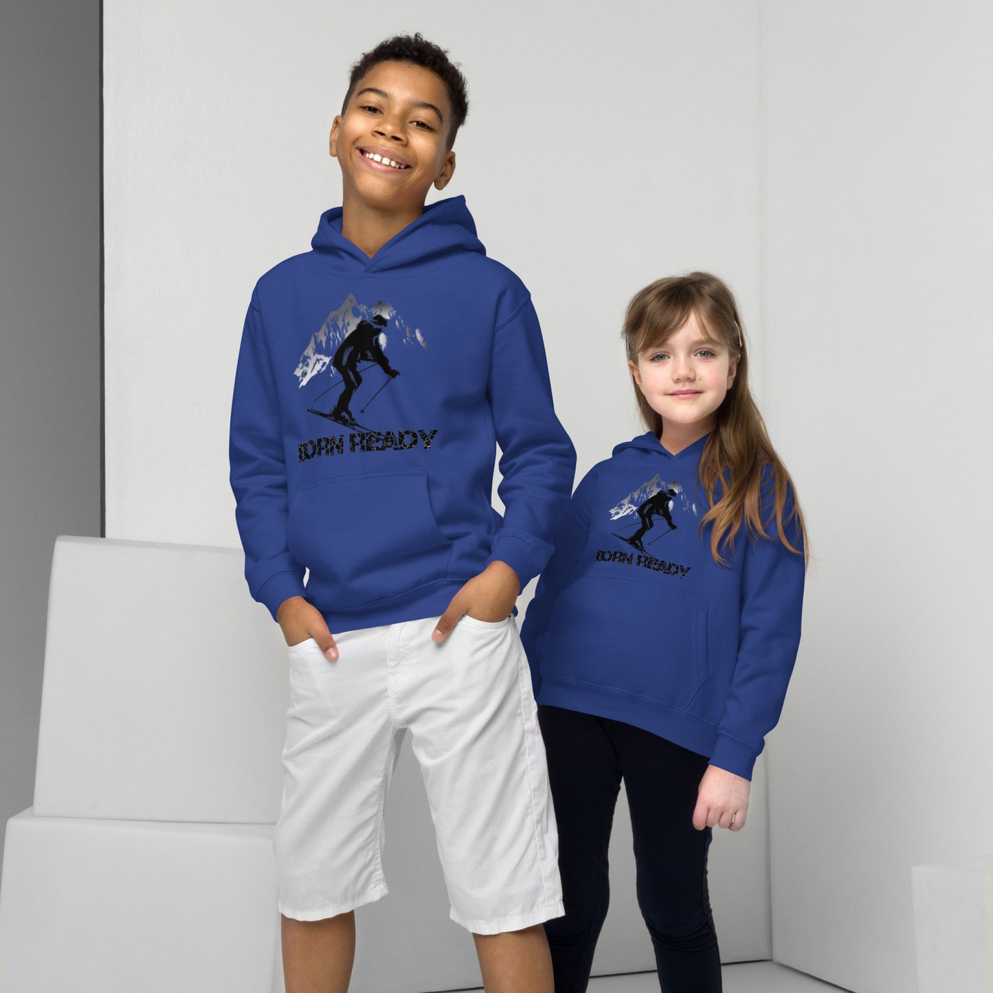 Youth Born Ready Ski Hoodie