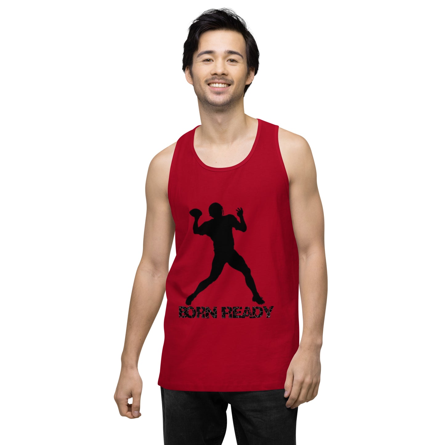 Born Ready Football tank top