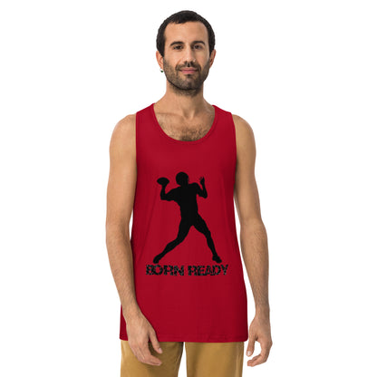 Born Ready Football tank top