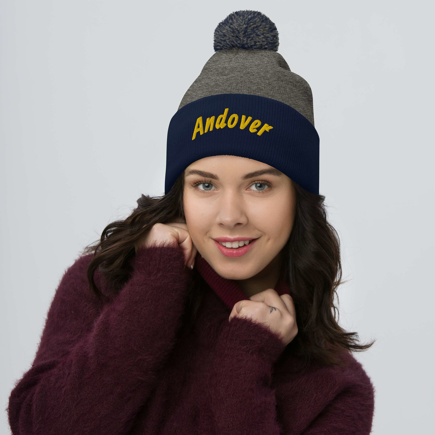 Andover Pom-Pom Beanie