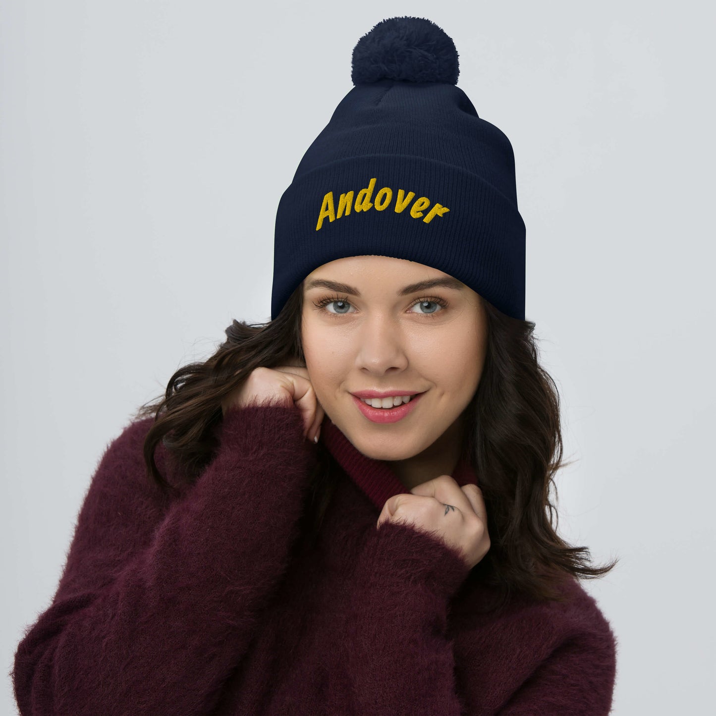 Andover Pom-Pom Beanie