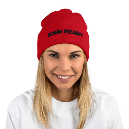 Born Ready Pom-Pom Beanie