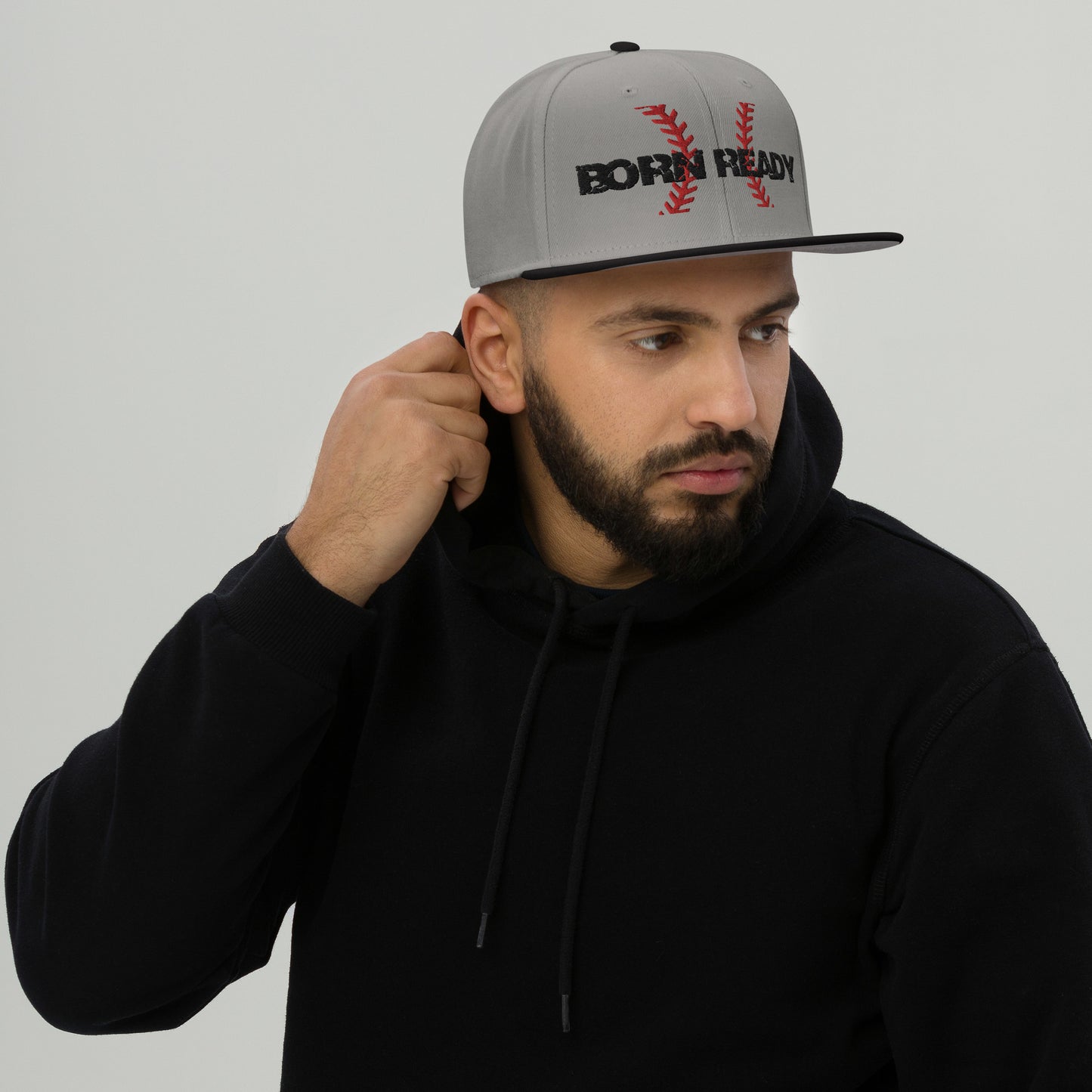 Born Ready Baseball Snapback Hat