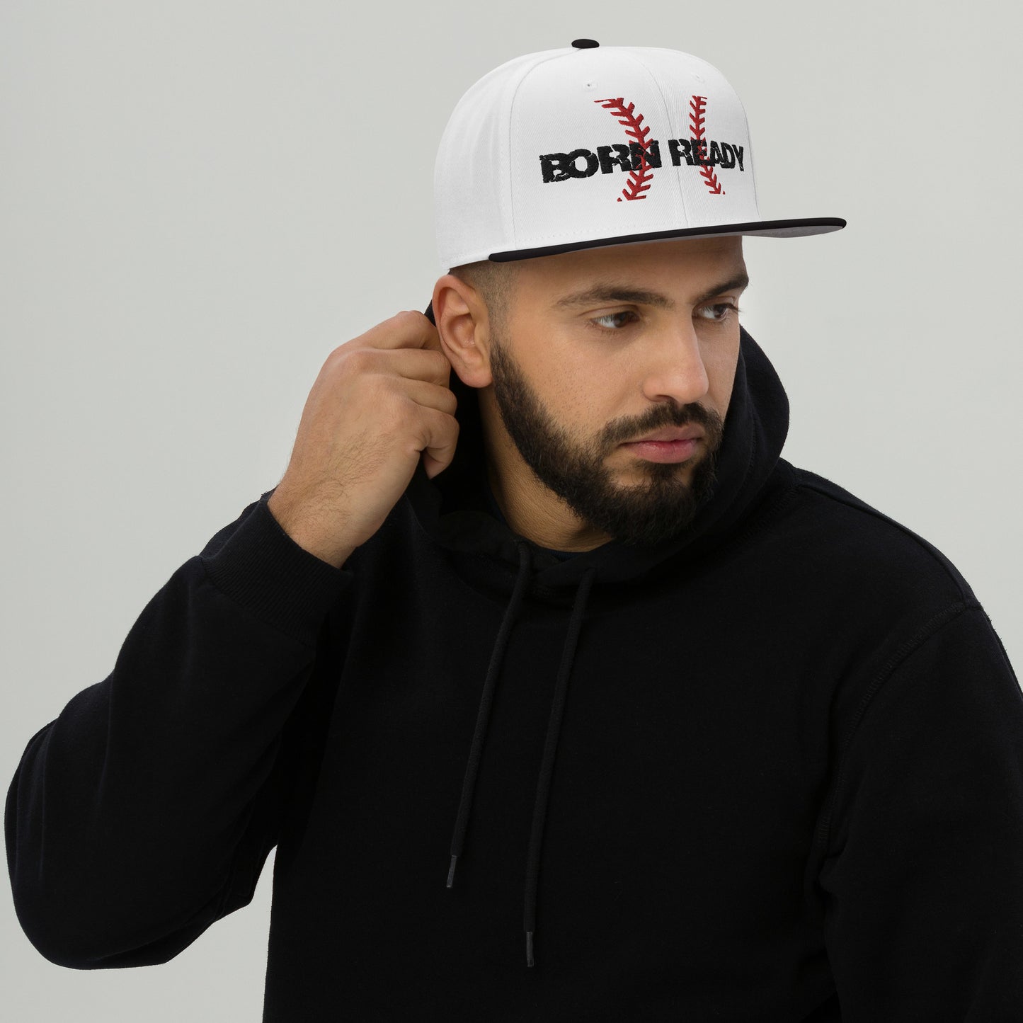 Born Ready Baseball Snapback Hat