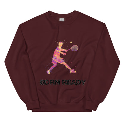 Mens Born Ready Tennis Sweatshirt