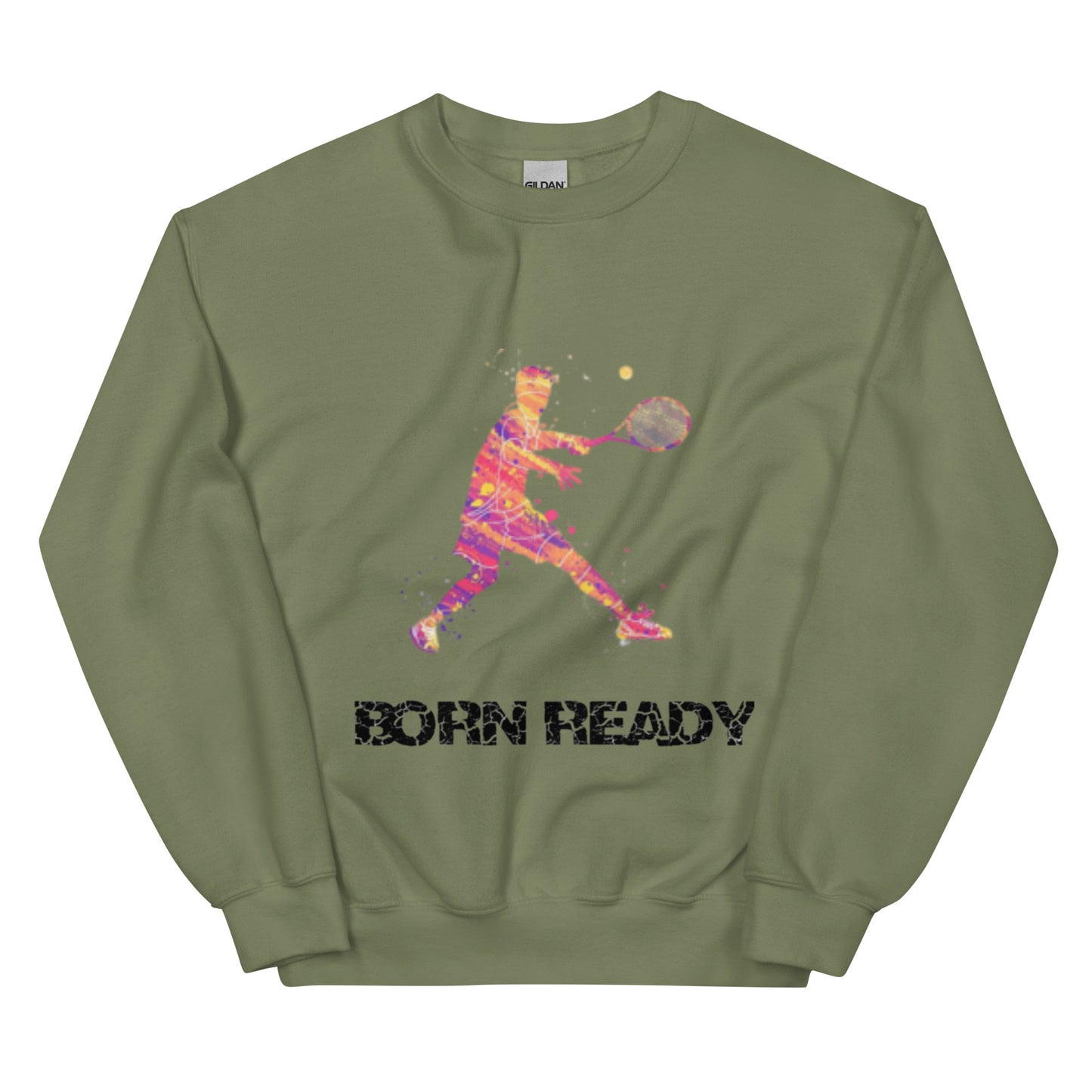 Mens Born Ready Tennis Sweatshirt