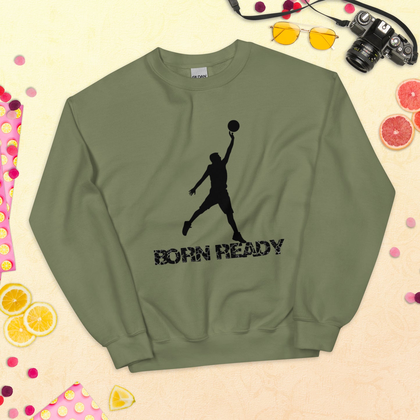 Born Ready Basketball Sweatshirt