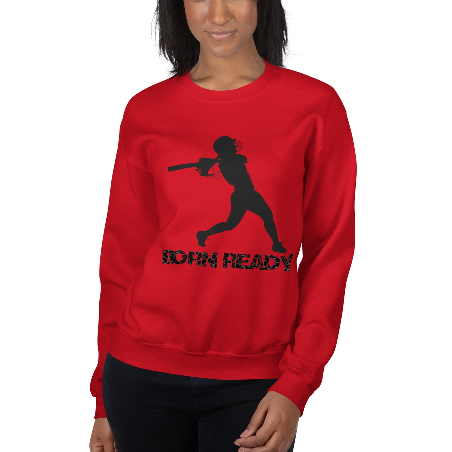 Born Ready Softball Sweatshirt