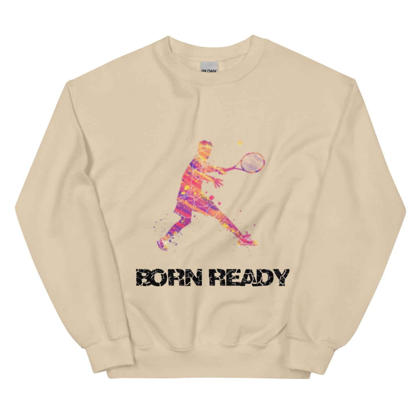 Mens Born Ready Tennis Sweatshirt