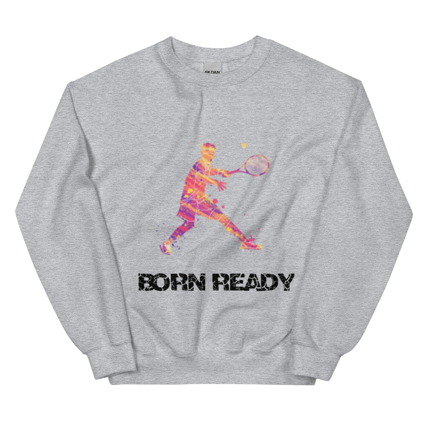 Mens Born Ready Tennis Sweatshirt