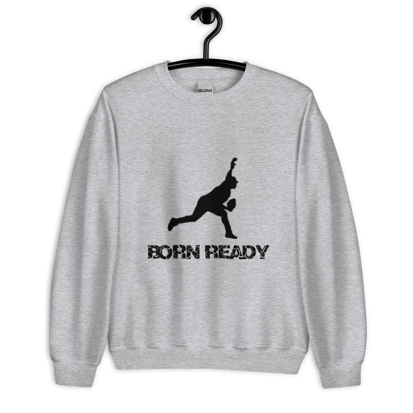 Born Ready Baseball Pitching Sweatshirt