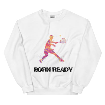 Mens Born Ready Tennis Sweatshirt