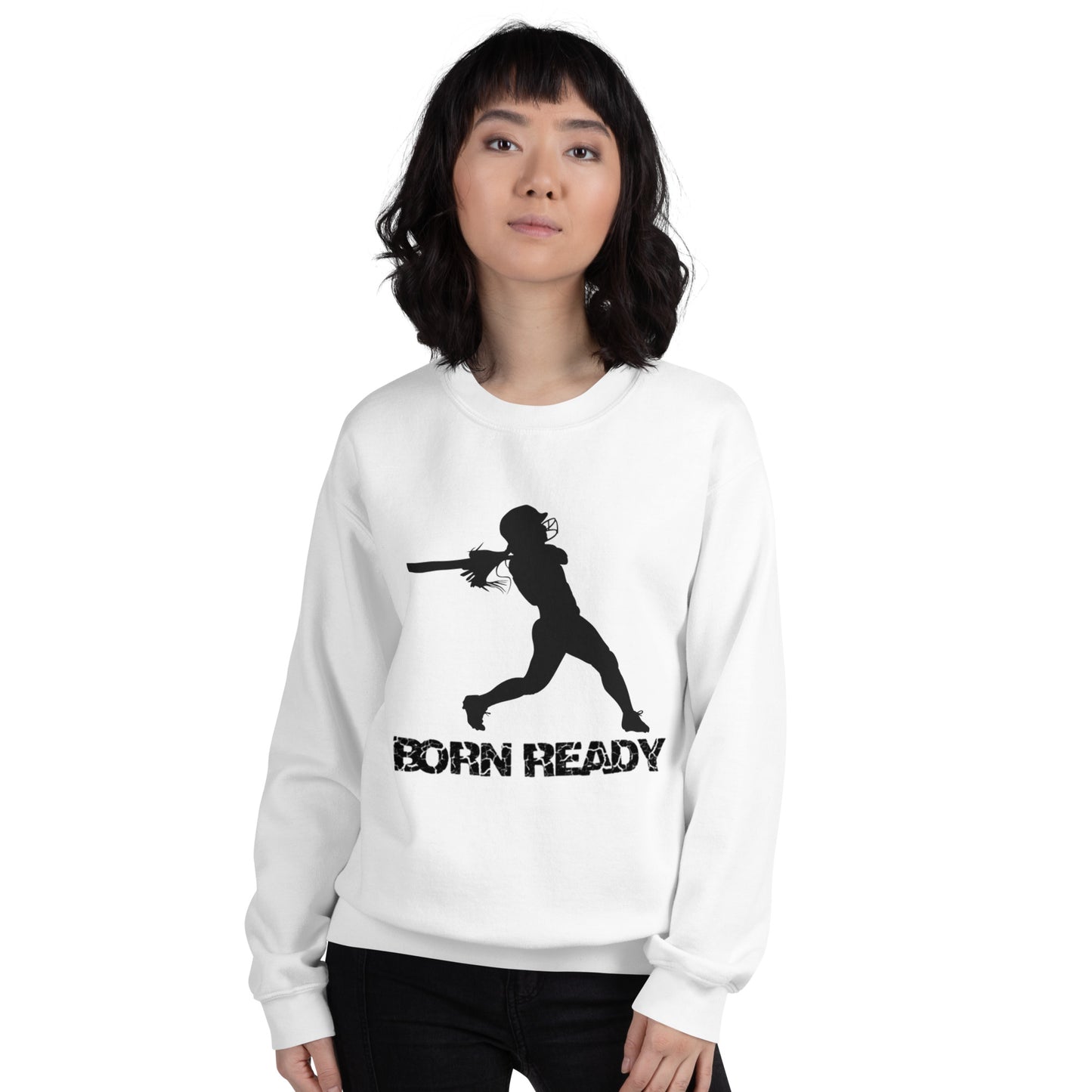 Born Ready Softball Sweatshirt