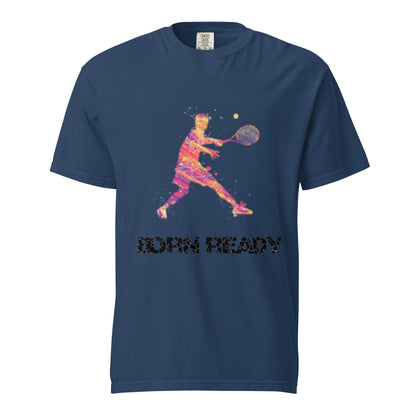 Mens Born Ready Tennis t-shirt