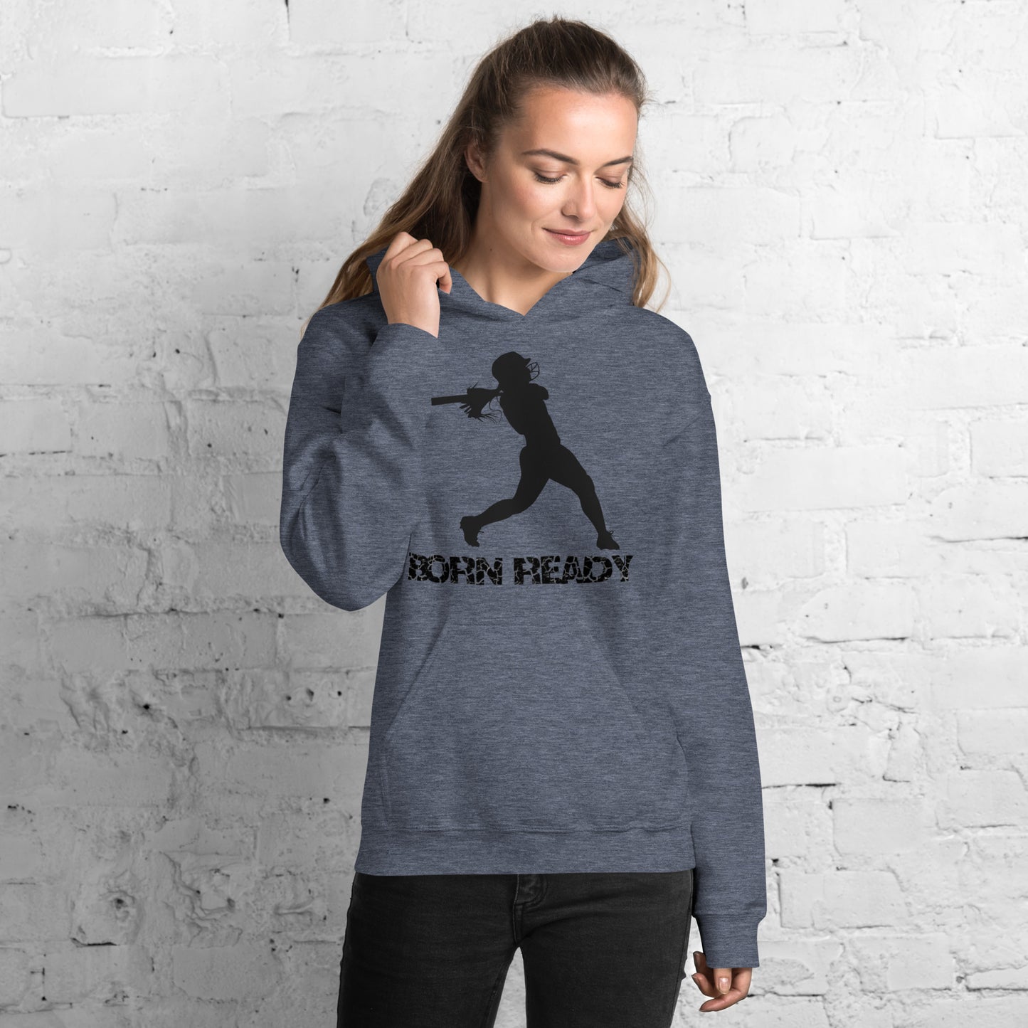 Born Ready Softball Hoodie