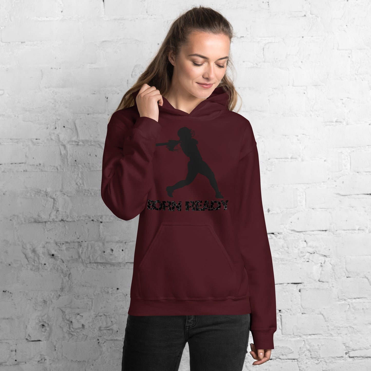 Born Ready Softball Hoodie