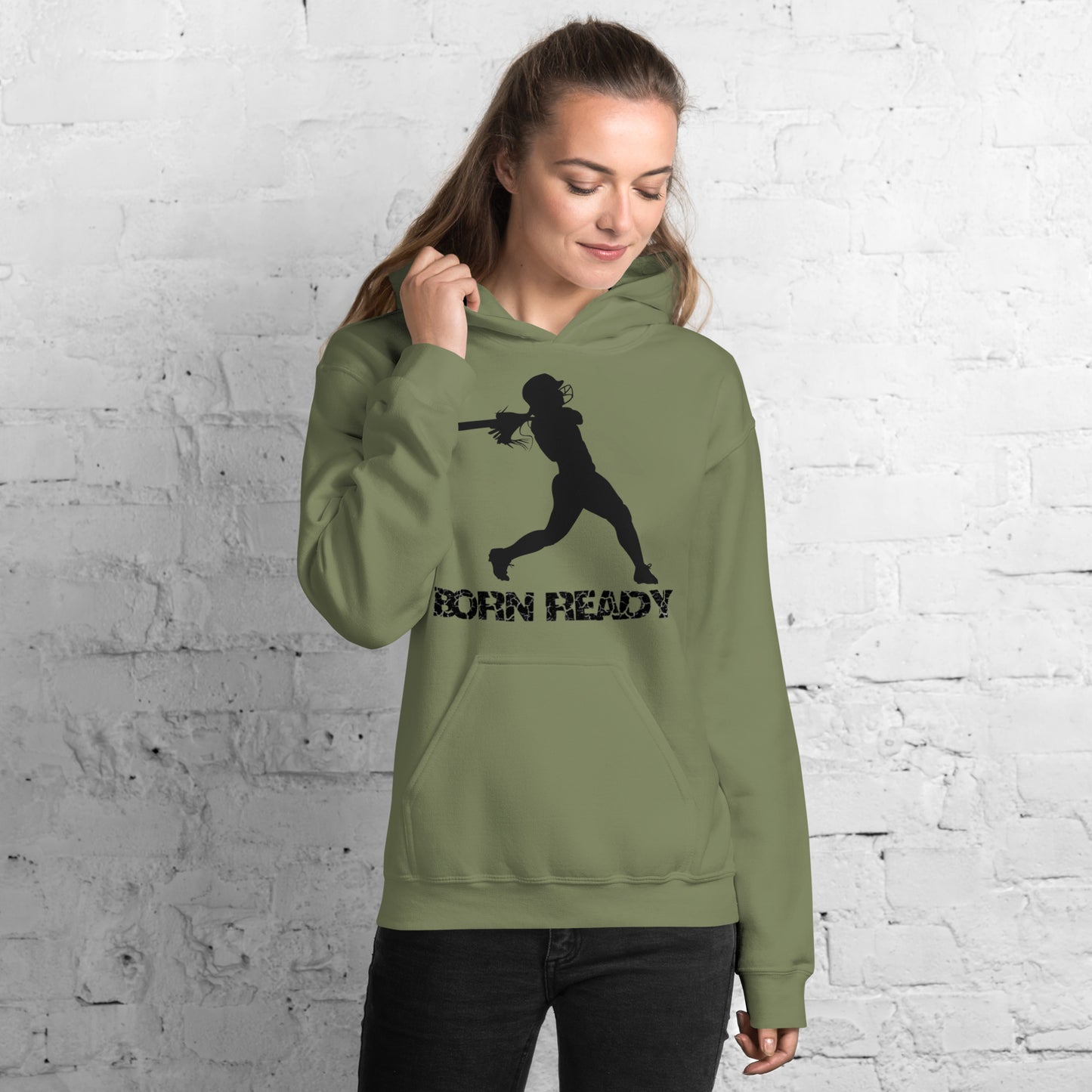 Born Ready Softball Hoodie