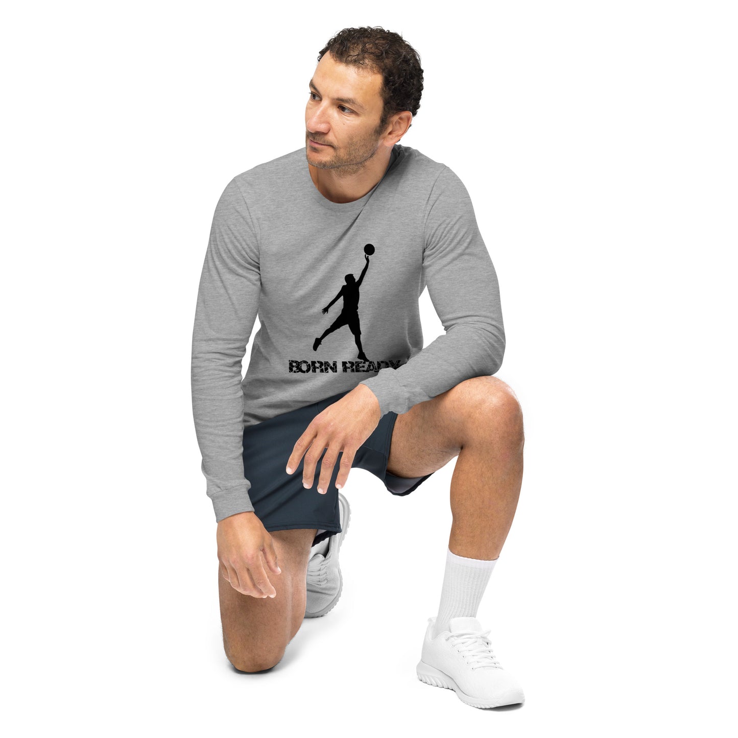 Born Ready Basketball Long Sleeve Tee