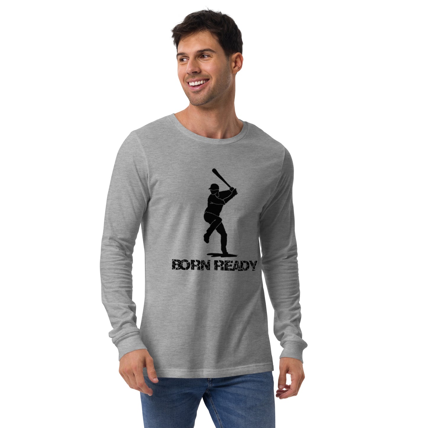 Born Ready Baseball Long Sleeve Tee