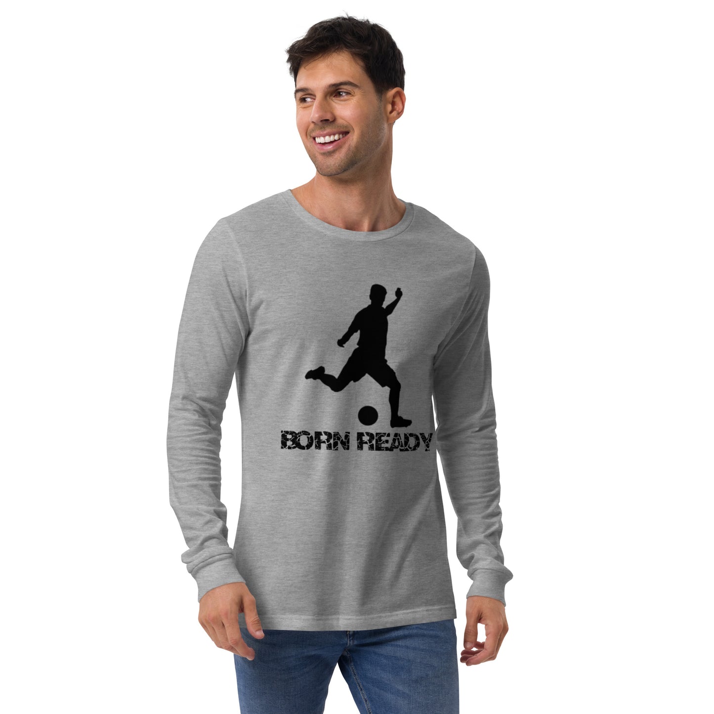 Born Ready Soccer Long Sleeve Tee