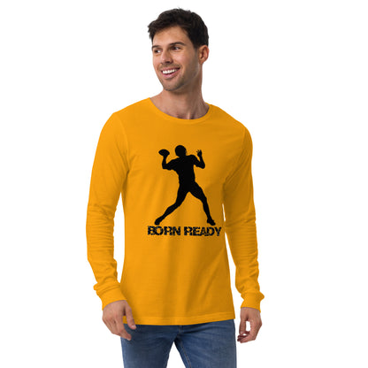 Born Ready Football Long Sleeve Tee