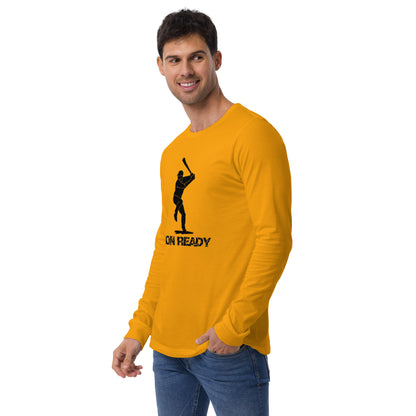 Born Ready Baseball Long Sleeve Tee