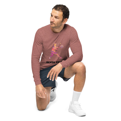 Mens Born Ready Tennis Long Sleeve Tee