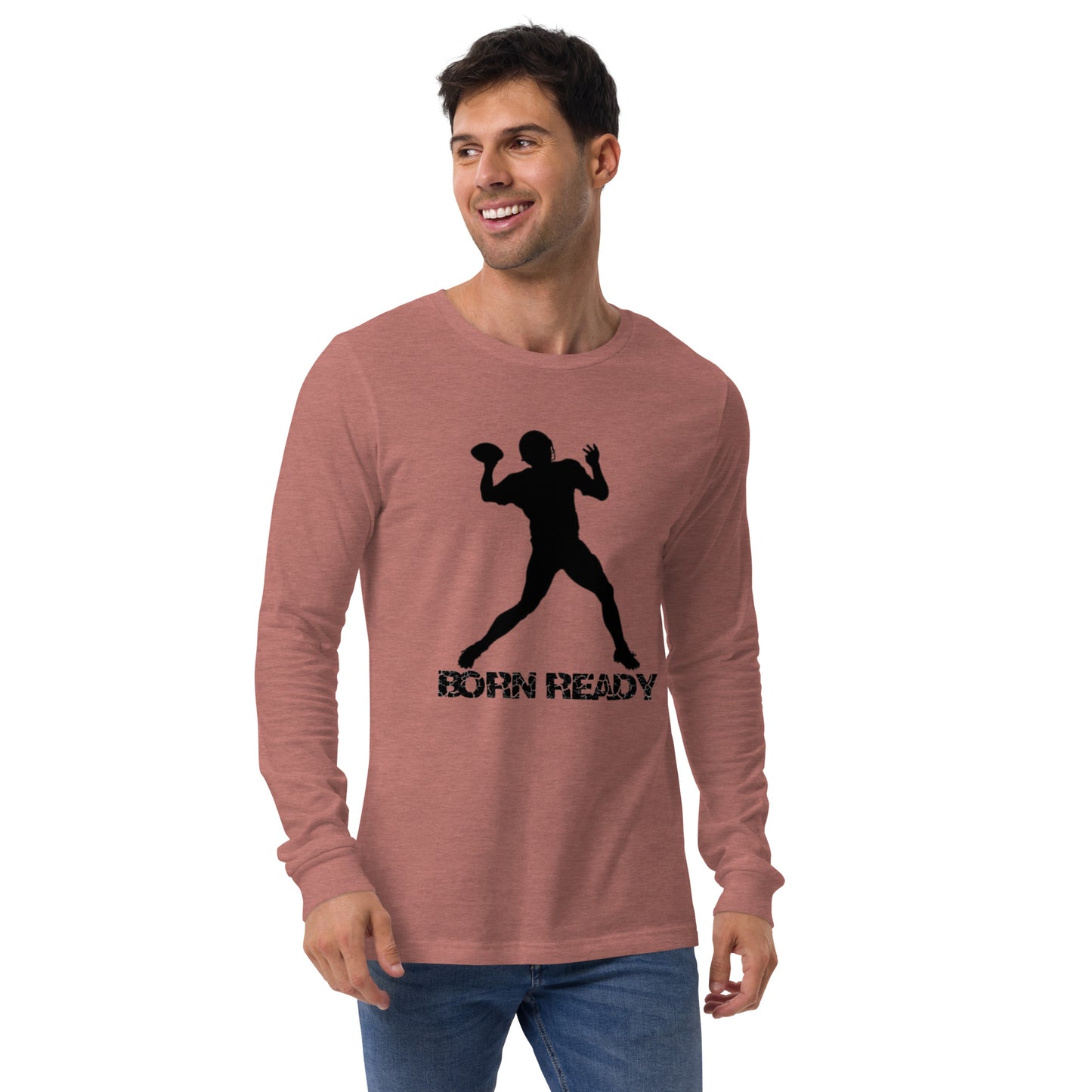 Born Ready Football Long Sleeve Tee