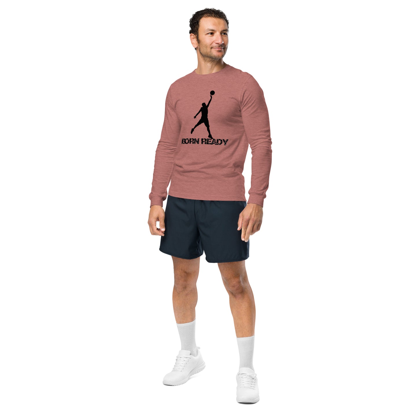 Born Ready Basketball Long Sleeve Tee