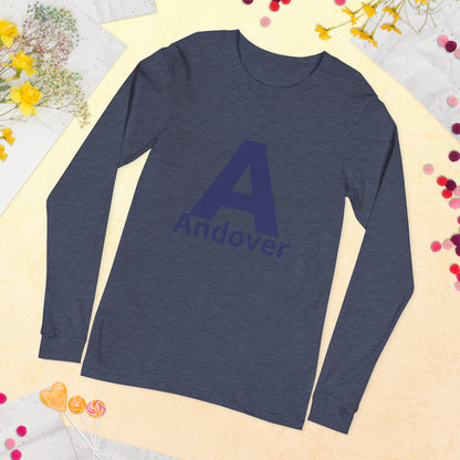 Andover Grey Long Sleeve Tee