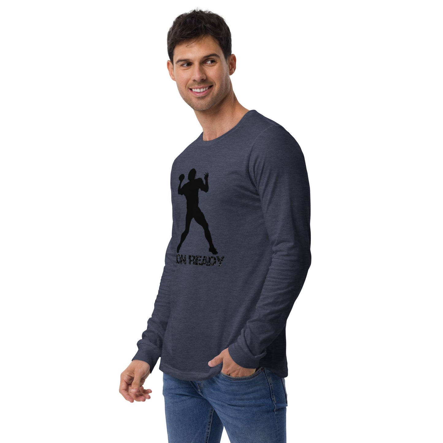 Born Ready Football Long Sleeve Tee