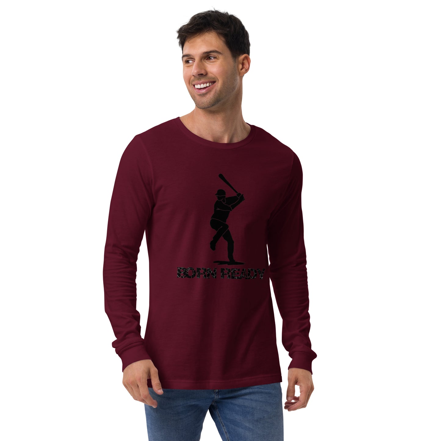 Born Ready Baseball Long Sleeve Tee