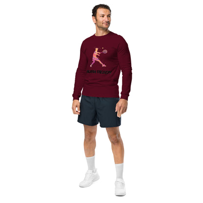 Mens Born Ready Tennis Long Sleeve Tee