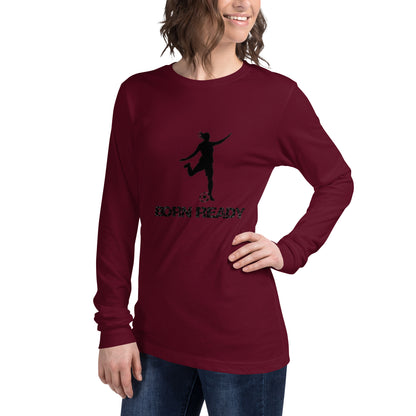 Born Ready Woman’s Soccer Long Sleeve Tee