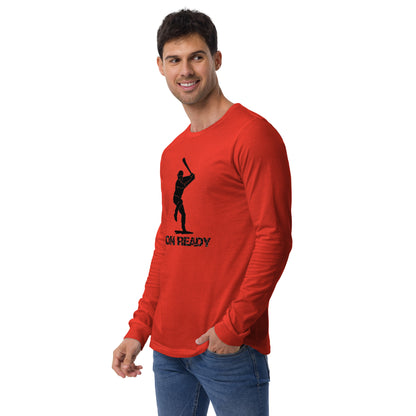 Born Ready Baseball Long Sleeve Tee