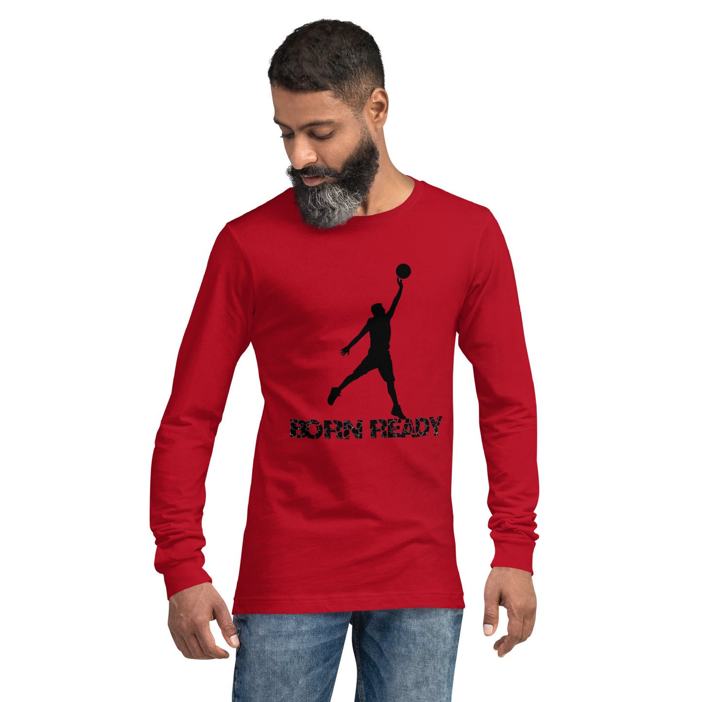 Born Ready Basketball Long Sleeve Tee