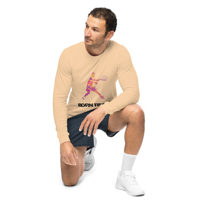 Mens Born Ready Tennis Long Sleeve Tee