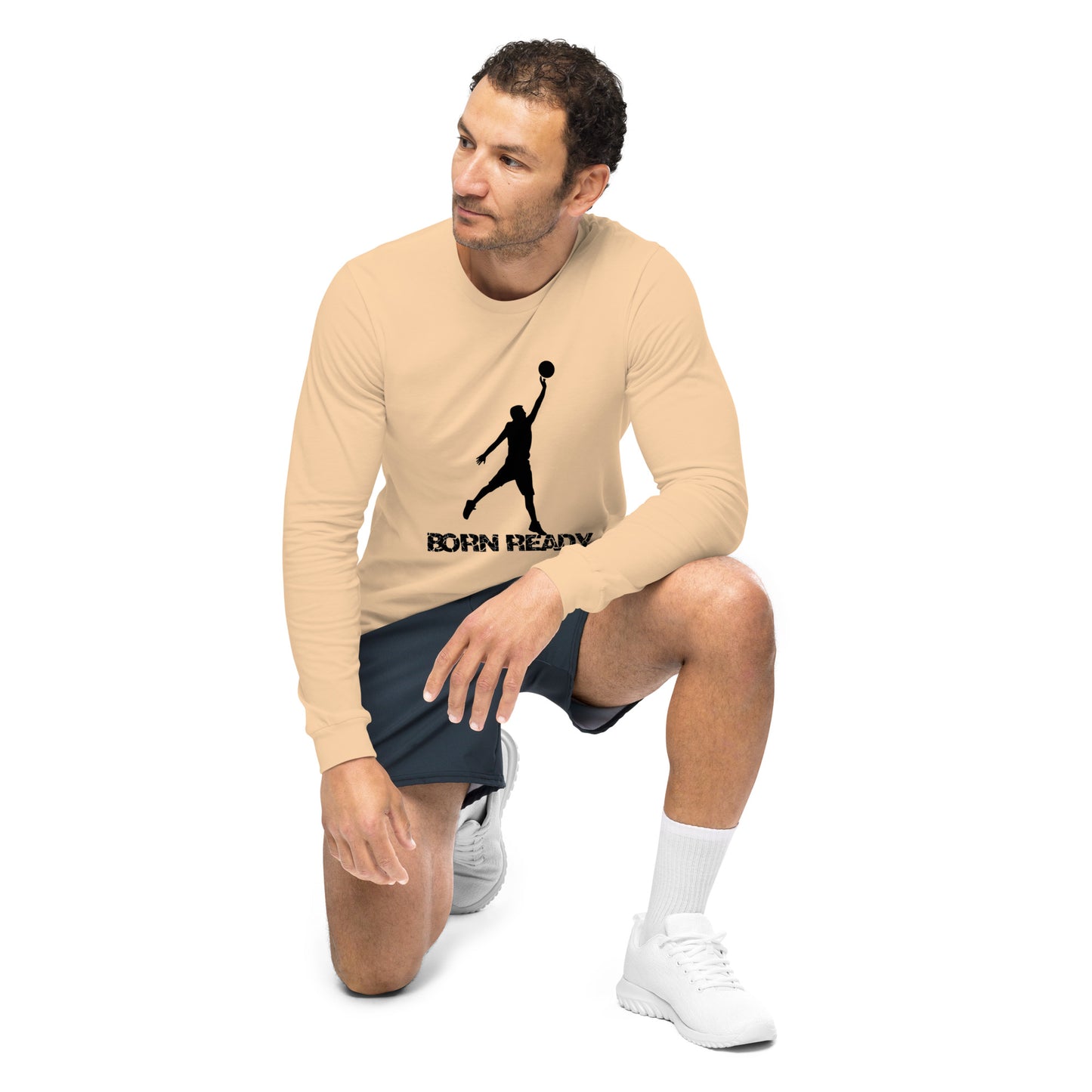 Born Ready Basketball Long Sleeve Tee