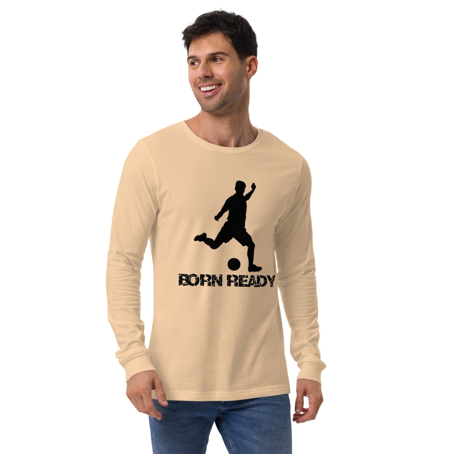 Born Ready Soccer Long Sleeve Tee