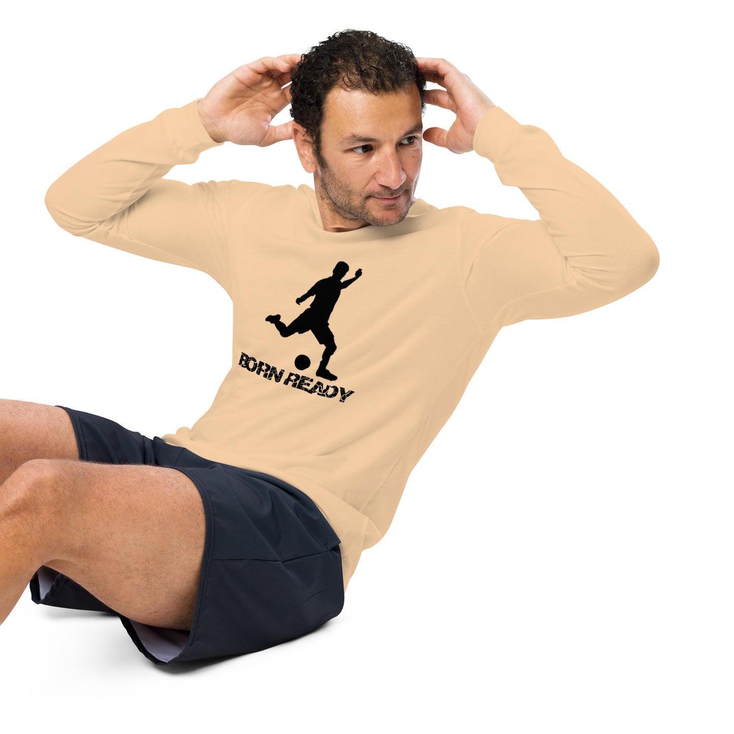 Born Ready Soccer Long Sleeve Tee