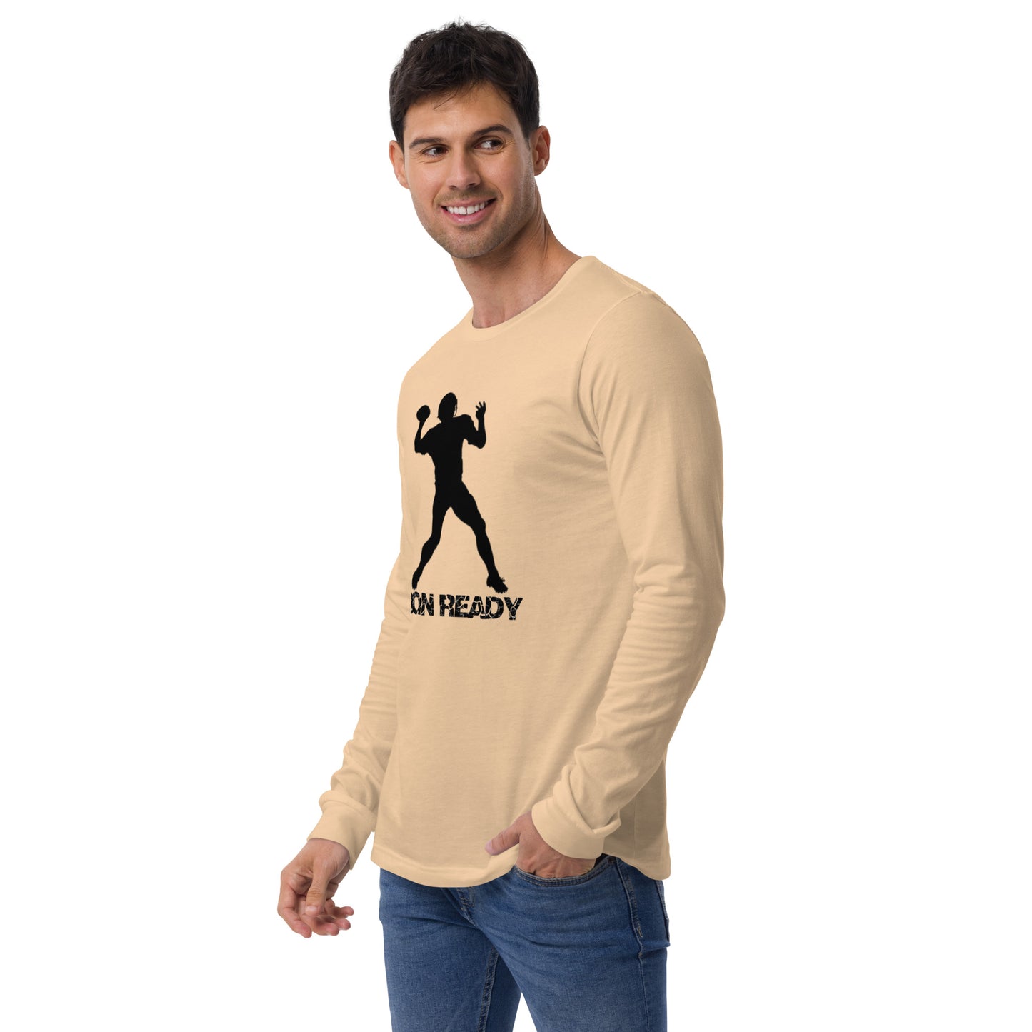 Born Ready Football Long Sleeve Tee