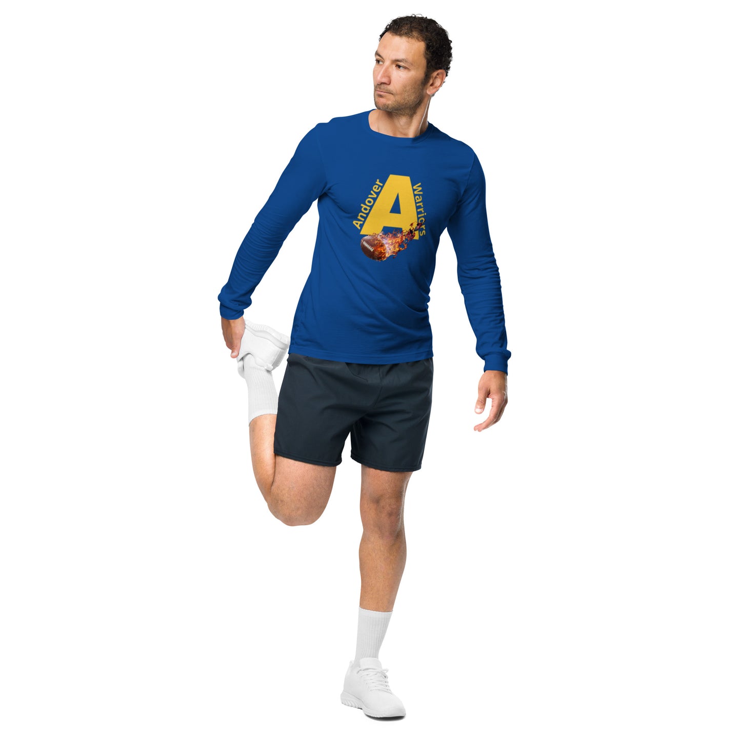 Warriors Football Long Sleeve Tee