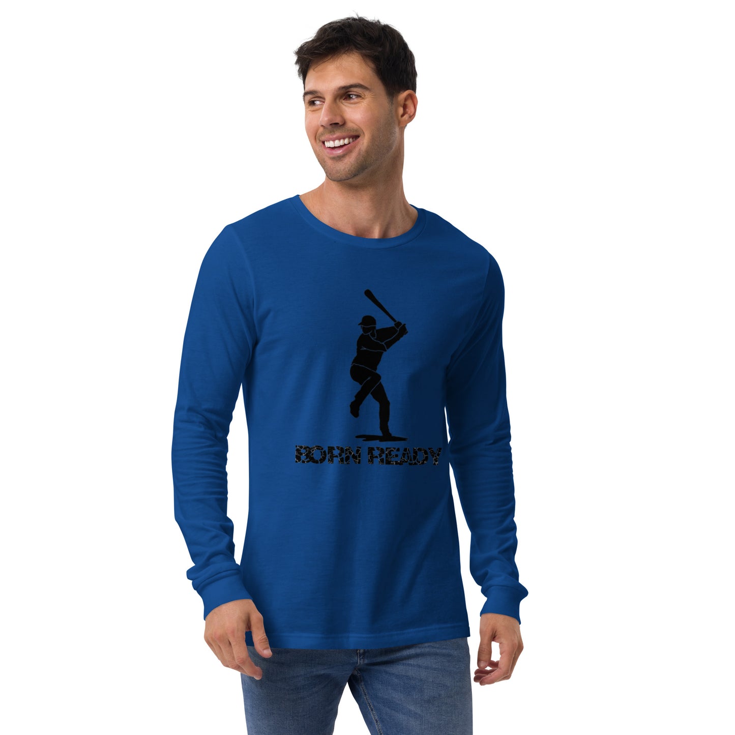 Born Ready Baseball Long Sleeve Tee