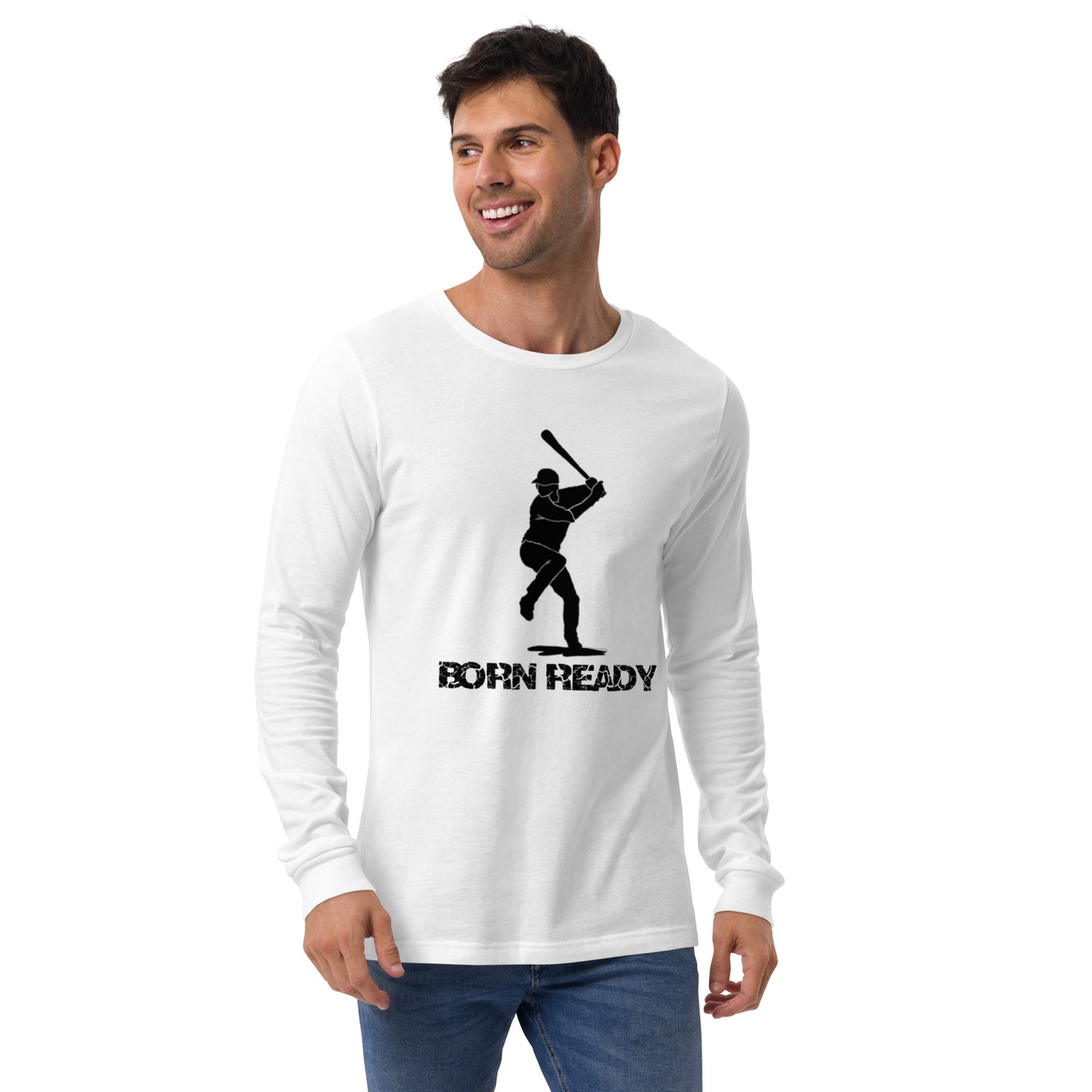 Born Ready Baseball Long Sleeve Tee