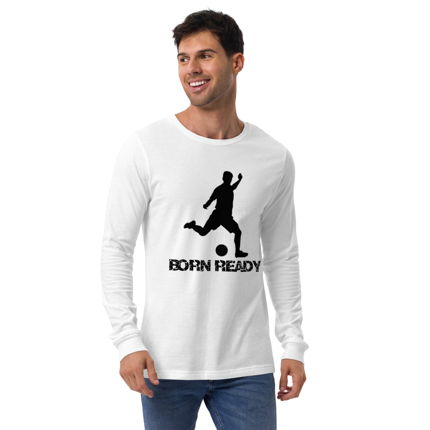 Born Ready Soccer Long Sleeve Tee