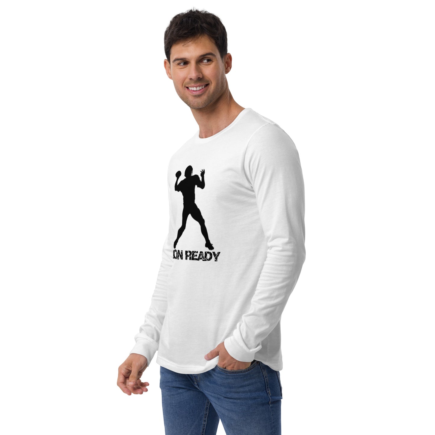 Born Ready Football Long Sleeve Tee